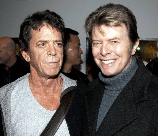 Lou Reed y David Bowie