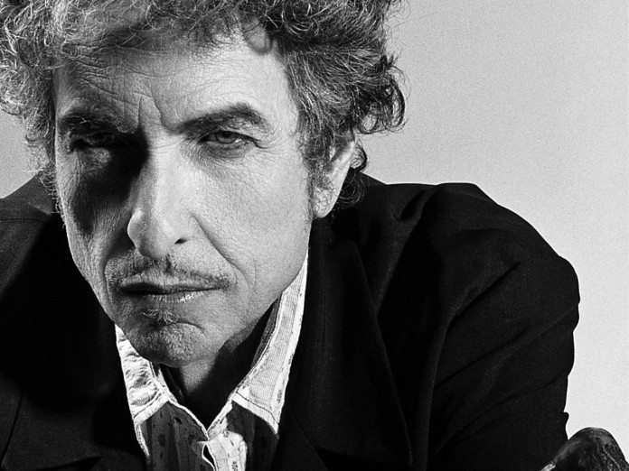 Boby Dylan en blanco y negro