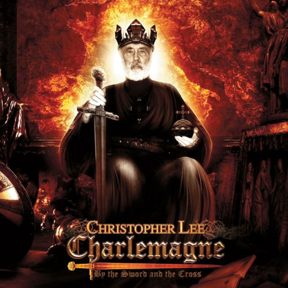 Portada de 'A Heavy Metal Christmas' de Christopher Lee