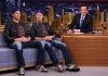 Will Ferrell y Chad Smith en The Tonight Show starring Jimmy Fallon