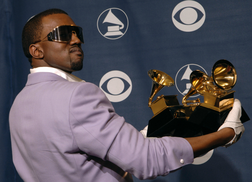 Kanye West en los Grammy con 3 galardones