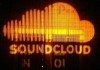 Logo de Soundcloud luminoso