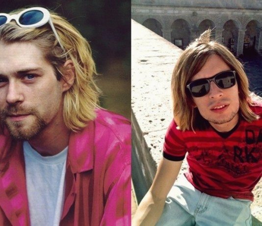 Kurt Cobain e imitador