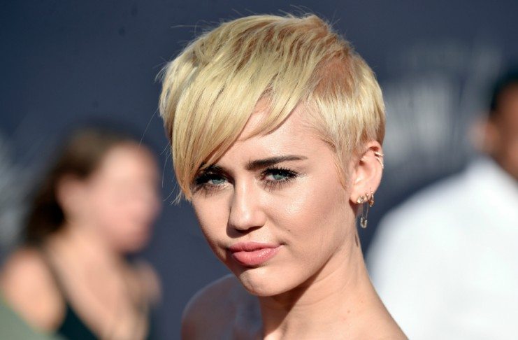 Miley Cyrus en los VMA's 2014
